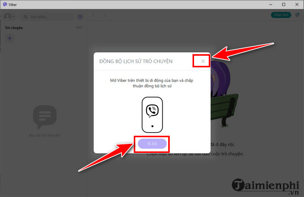 Cach dang xuat Viber tren dien thoai\