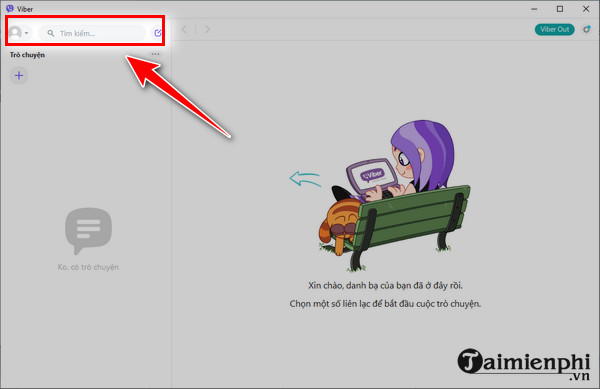 Cach dang nhap Viber tren may tinh