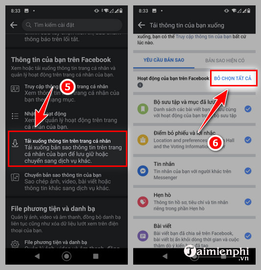 Lay lai tin nhan da xoa tren Messenger