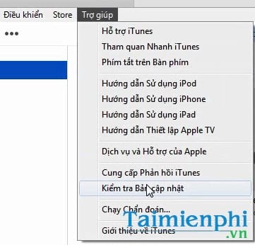 cach cap nhat itunes tai itunes moi nhat cho may tinh laptop 2