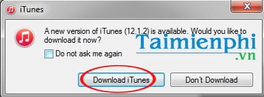 Hướng dẫn cách cập nhật iTunes, tải iTunes mới nhất cho máy tính, laptop