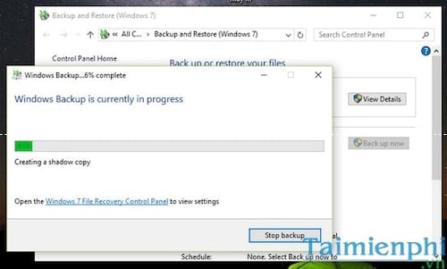 Cách Backup, Restore Windows 10, Sao lưu và phục hồi Windows 10