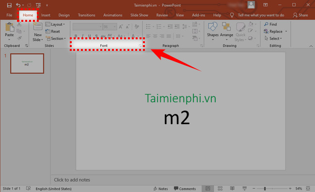 Nhấn vào ảnh để phóng to cach go viet m2 m3 trong powerpoint 2019