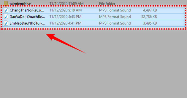 Cách nén file MP3 bằng WinZip trên máy tính