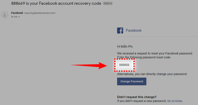 Cách lấy lại mật khẩu facebook không cần số điện thoại
