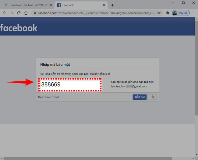 Cách lấy lại mật khẩu facebook không cần số điện thoại