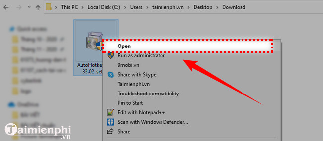 cach tai va cai dat autohotkey tren may tinh 3