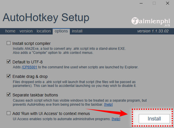 cach tai va cai dat autohotkey tren may tinh 7