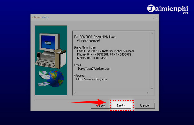 Cách cài Vietkey 2000 gõ tiếng Việt 17 cach cai vietkey 2000 go tieng viet 6