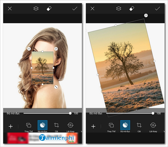 how to do double exposure on picsart 5