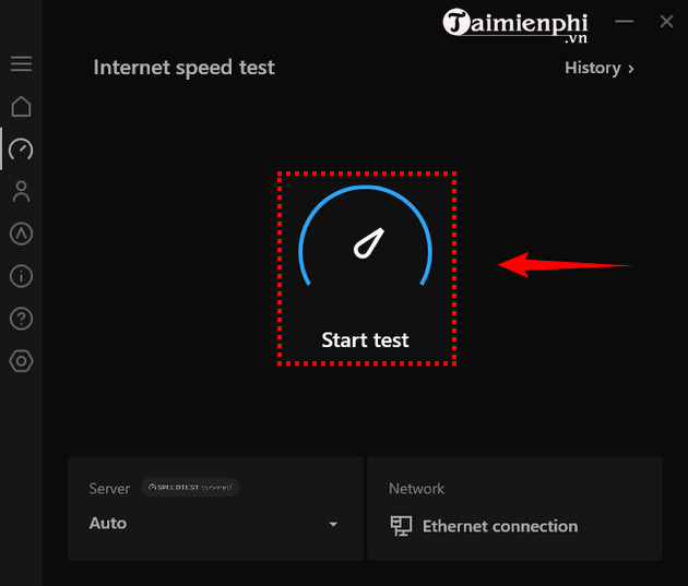 How to check internet connection with hotspot shield 4