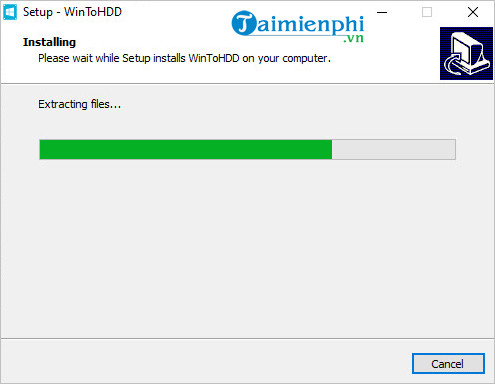 install and install wintohdd 10