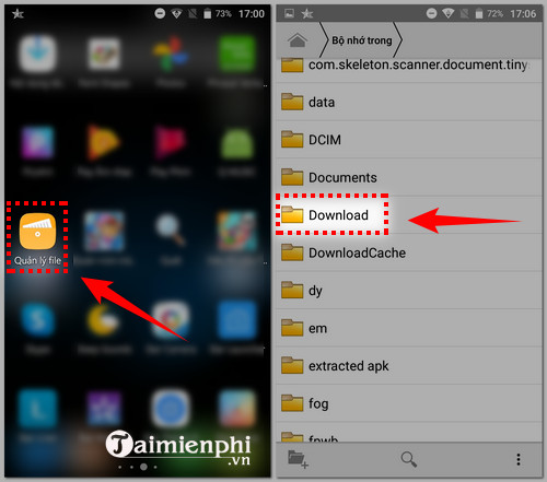 cach tai va cai taptap tren android 3