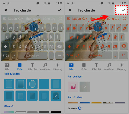 cach doi giao dien laban key 11