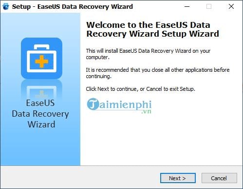 Tải và cài đặt Easeus Data Recovery Wizard trên PC