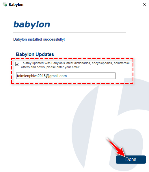 babylon dictionary android