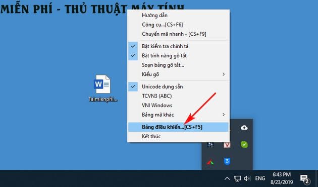 loi khong go tat duoc trong unikey 6
