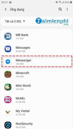 Cách lưu hình ảnh trong Messenger về điện thoại Android, iPhone