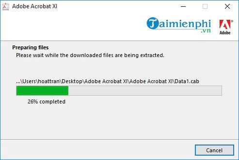 Cài đặt Adobe Acrobat Pro 2