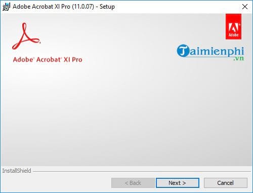 Cài đặt Adobe Acrobat Pro 5