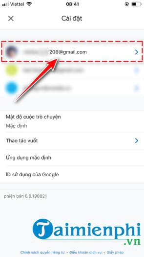 Cách chặn hình ảnh trong Gmail cho iPhone