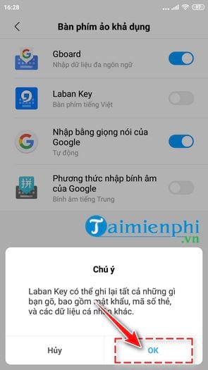 Cách gõ tiếng Việt có dấu trên Android bằng Laban Key