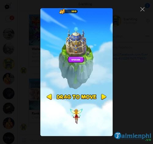 Cách chơi game bắn máy bay trên Messenger, game EverWing