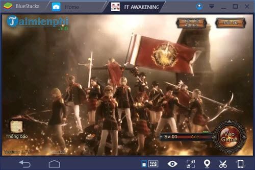 Cách chơi Final Fantasy Awakening trên máy tính