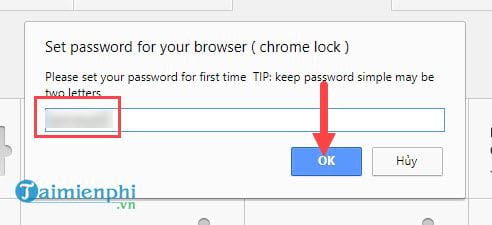 Cài đặt mật khẩu cho Google Chrome