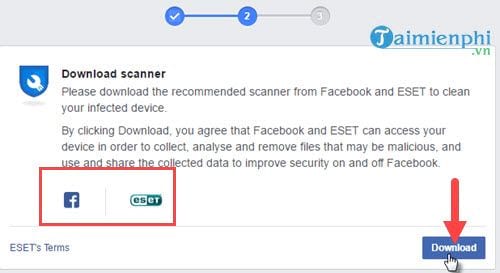 How to log in to facebook when you love the virus in eset 3
