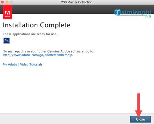 Cách cài Photoshop CS6 cho Mac