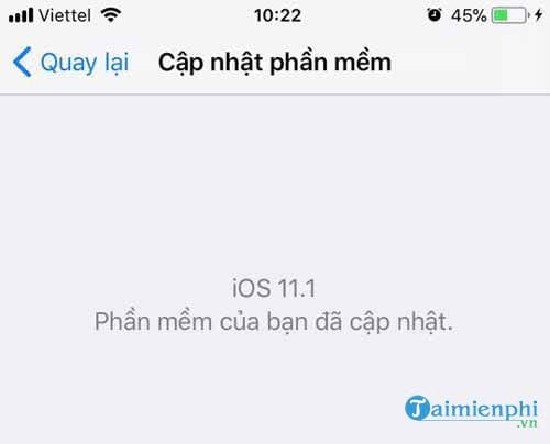 Cách nâng cấp iOS 11.1 sử dụng iTunes, OTA