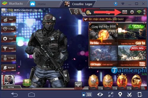 code cf mobile Nhan giftcode game crossfire legends 8
