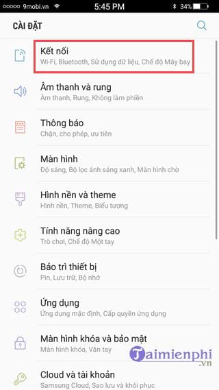 cac thiet lap bluetooth tren windows 10 7