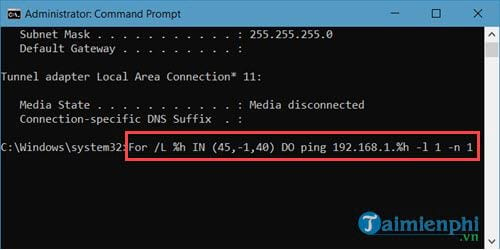 Kiểm Tra, Dò Tìm Địa Chỉ Ip Của Người Khác Với Lệnh Ping Trong Command