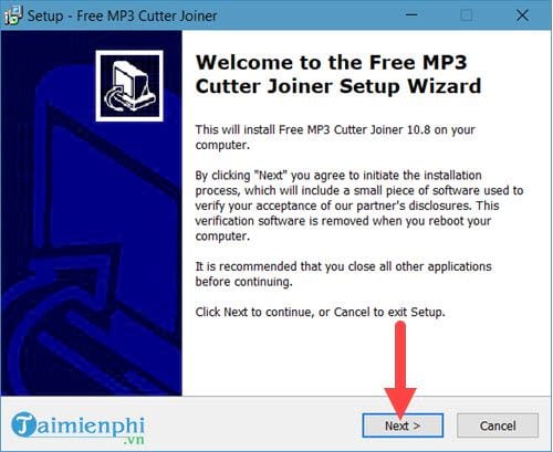 Cách cài đặt Free MP3 Cutter Joiner