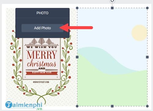 Cách dùng Fotojet làm thiệp Giáng Sinh đẹp tuyệt