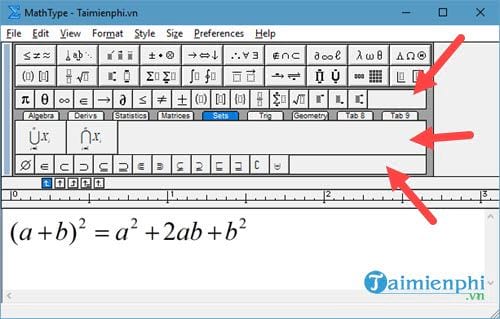 MathType - Cách lưu lại công thức và phương trình thường dùng