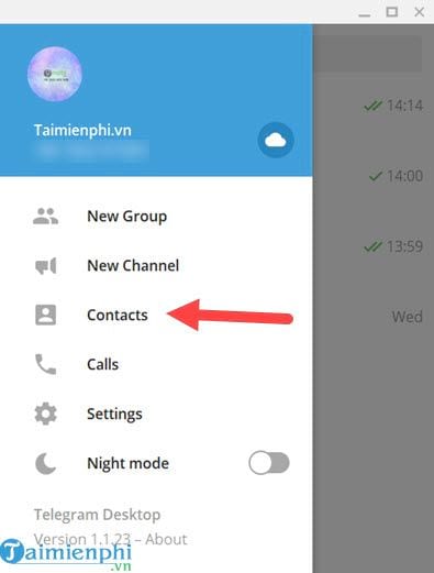Cách gọi điện trên Telegram