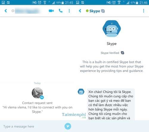 Cách tạo tài khoản Skype trên điện thoại