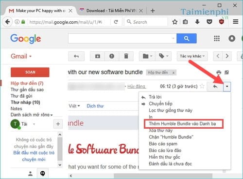 how to add email address to gmail 3 list