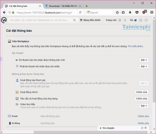 how to edit information on facebook workplace 3