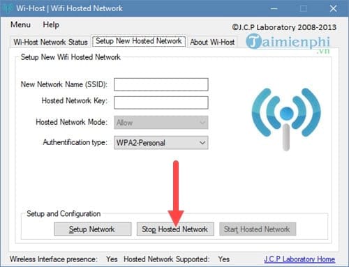 how to connect wifi on computer with wi host 12