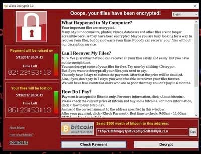 ransomware wanna crypt la gi cach kiem tra wanna cry trong may tinh