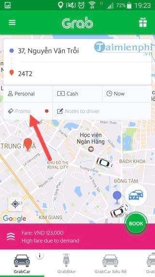Cách tìm mã giảm giá Grab, Uber nhanh