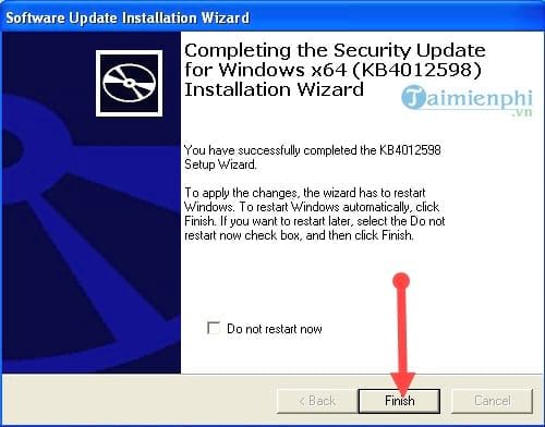 Cách sửa lỗi Windows XP khi cài bản Update chống mã độc WannaCry