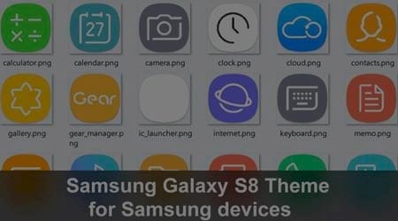 Đổi giao diện Galaxy S8, thay theme Samsung S8, S8 Plus