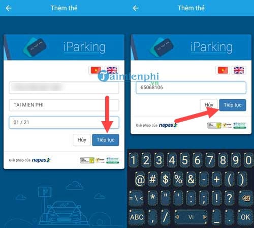 Cách dùng iParking tìm điểm đỗ xe, gửi xe trên điện thoại iPhone, Android