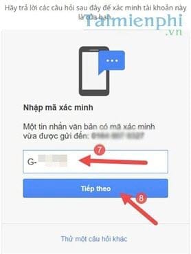 Quên mật khẩu Gmail phải làm gì để lấy lại