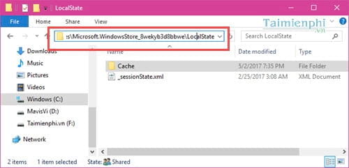 Sửa lỗi Windows Store Cache trên Windows 10
